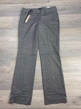 Express Editor Barely Boot Gray Pants - 2 Short NWT
